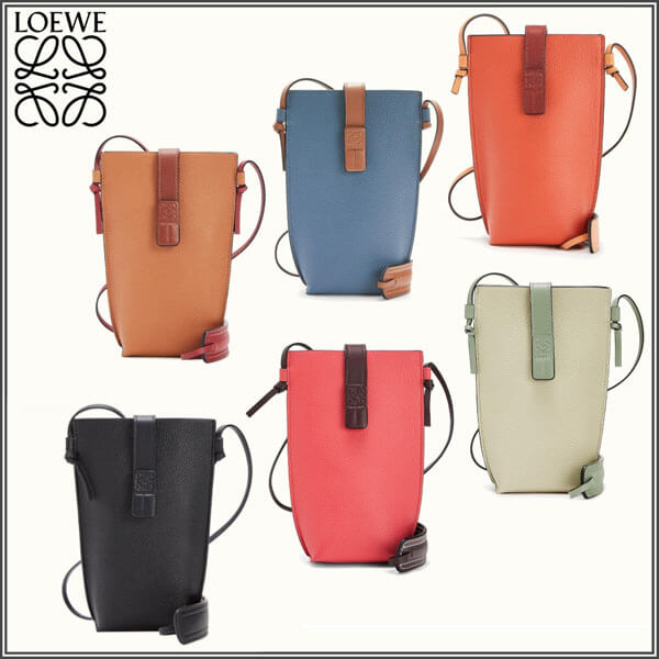 【ロエベ】ゲートポケット風 コピー(ソフト グレイン カーフスキン)6色 124.12.Z45